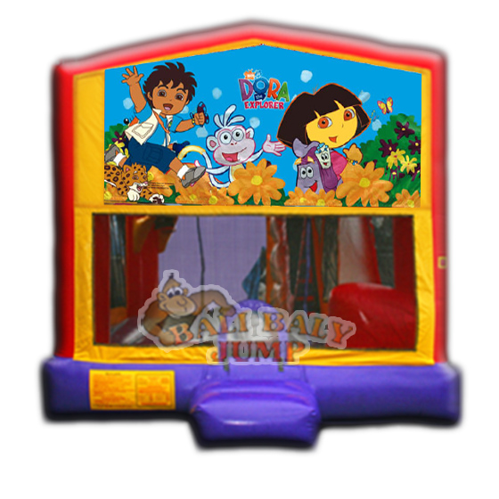 Dora & Diego 4-in-1 Combo Jumper